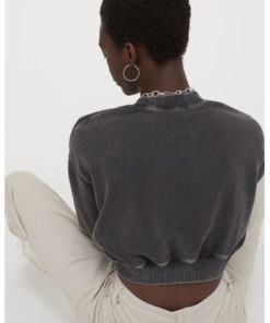 Cropped sweatshirt