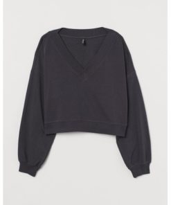 Cropped sweatshirt