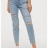 Slim Mom High Ankle Jeans