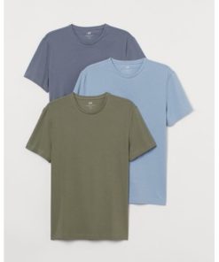 3-pack T-shirts Slim Fit