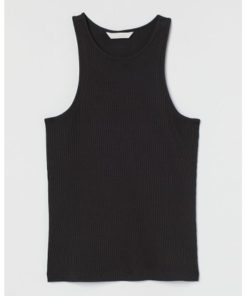 Ribbed vest top