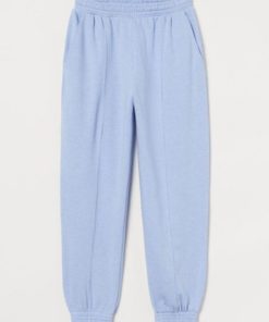 High-waisted joggers