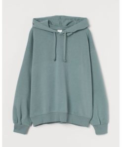 Cotton-blend hoodie