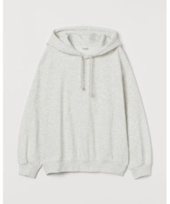 Cotton-blend hoodie