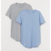 2-pack Long Fit T-shirts