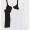 2-pack cotton vest tops