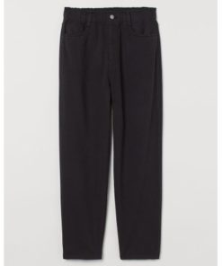 High Waist Twill trousers