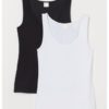 2-pack cotton vest tops