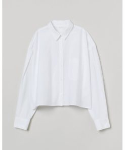 Boxy cotton shirt