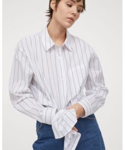 Oversized cotton shirt