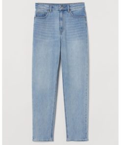 Slim Mom High Ankle Jeans