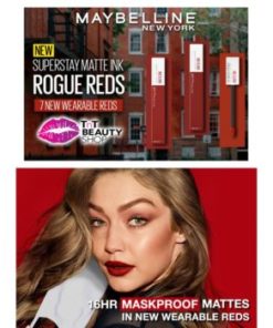 [ NEW COLOR ] Maybelline Superstay Matte Ink Liquid Matte Lipstick Make Up