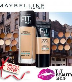 Maybelline Fit Me Matte + Poreless Foundation 30ml Botol | Tube 18 ml | MAYBELLINE FIT ME POWDER