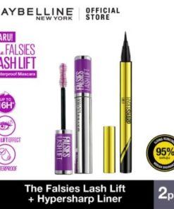 Maybelline The Falsies Lash Lift Mascara + Hypersharp Liquid Liner Eyes Make Up