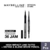 Maybelline All Eyes On Me Make Up Looks ( Liquid Line Tattoo Eye Liner + Define & Blend )