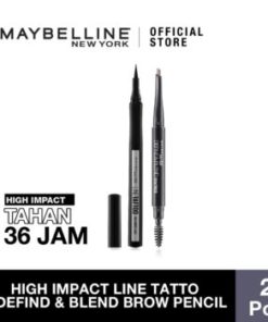 Maybelline All Eyes On Me Make Up Looks ( Liquid Line Tattoo Eye Liner + Define & Blend )