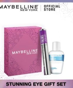 Maybelline Special Stunning Eye Gift Set - Lash Lift Mascara & Lip and Eye Make Up Remover 40ml
