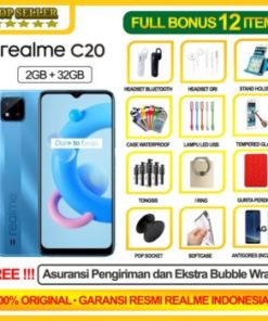 REALME C11 - REALME C 20 c20 2/32 GB RAM 2GB ROM 32GB RESMI