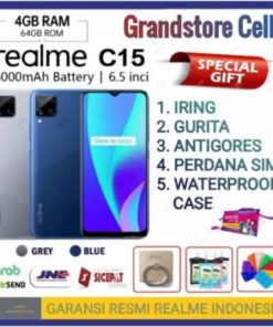 REALME C15 RAM 4/64 GB GARANSI RESMI REALME INDONESIA