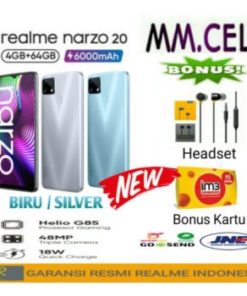 REALME NARZO 20 RAM 4/64GB GARANSI RESMI REALME INDONESIA