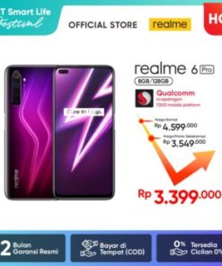 HP realme 6 Pro 8/128GB [64MP Quad Cam, 30W Flash Charge, 90Hz]