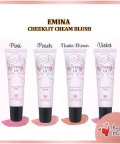 Emina Cheek Lit Blush Cream Cheeklit Blush On Krim
