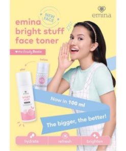 Emina The Bright Stuff Face Toner 100ml (KEMASAN BARU)