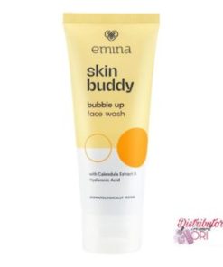 EMINA Double Bubble Face Wash 60ml Skin Buddy Dot Burst Face Wash - Sabun Wajah