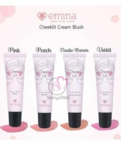 [Warna Baru] EMINA Cheeklit Cream Blush 10ml