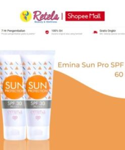 Emina Sun Pro Spf30 Pa+++ 60Ml 2 Pcs / Sunblock / Tabir Surya