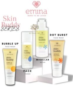 EMINA Skin Buddy Face Wash | Facial Wash Sabun Cuci Muka Micellar Water |Makeup Remover by AILIN