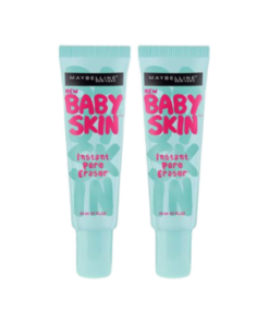 Maybelline Baby Skin Pore Eraser Primer Makeup (Primer Ringan Untuk Mengecilkan Pori) - Twinpack