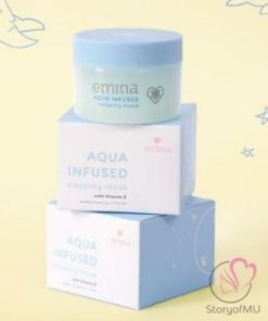 EMINA Aqua Infused Sleeping Mask with Vit E 30gr