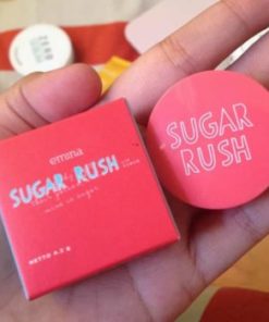 ORIGINAL Emina Sugar Rush Lip Scrub Pelembab Bibir Bervitamin