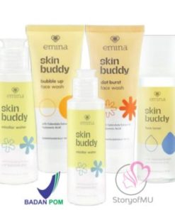 EMINA Skin Buddy SERIES | Face Wash, Dot Burst, Bubble Up, Micellar Water, Face Toner