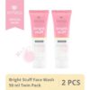 Bright Stuff Face Wash 50 ml Twin Pack