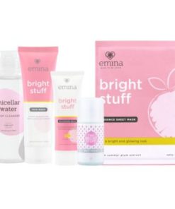 Emina Bright Stuff Series | Toner Face Wash Moisturizing Tone up Acne Prone Micellar Powder