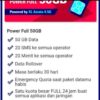 Kartu Perdana XL Live.On 50GB Bebas Pilih Nomor Live On 4G Data Rollover Full 24 Jam 50 GB