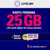 5.5 Fasion sale Kartu Perdana XL Live.On 25GB + GRATIS Sticker E