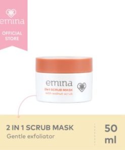 Emina 2 in 1 Scrub Mask 50 ml