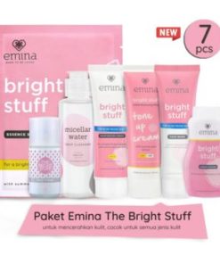 ORIGINAL Emina Bright Stuff Face Wash / Tone up / Moisturizing Cream / Micellar / Toner/ Serum