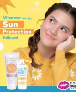 Emina Sun Protection SPF 30 PA+++ 60mL | Emina Sun Battle SPF 45 PA+++ 30 ml | Sunscreen UV