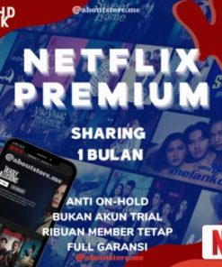 Akun Netflix 1 Bulan Premium UHD 4K Account Anti On Hold FULL Garansi