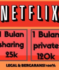 Netflix Premium 1 Bulan 4K UHD Sharing - Full Garansi Murah