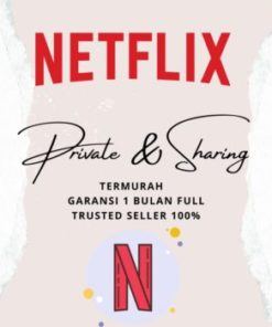 Netflix Premium Private & Sharing 1 Bulan Anti On Hold