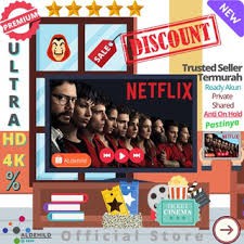 Netflix Premium Private & Sharing 1 Bulan bisa diperpanjang