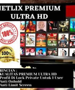 AKUN NETFLIX ULTRAHD 4K GARANSI  UNTUK SEBULAN