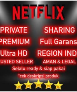 NETFLIX PREMIUM PRIVATE UHD GARANSI FULL ATAU SHARING