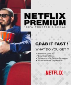 Netflix Premium Sharing/Private Ultra HD Bergaransi Full