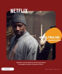 Netflix Premium 4K Ultra HD Shared Resmi Bergaransi